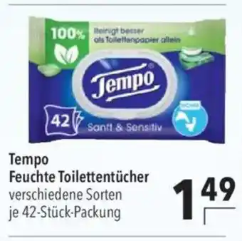 CITTI Markt Tempo Feuchte Toilettentücher Angebot
