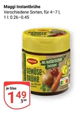 Globus Maggi Instantbrühe Angebot