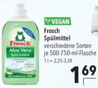 CITTI Markt Frosch Spülmittel Angebot