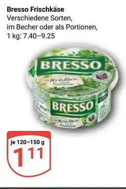 Globus Bresso Frischkäse Angebot