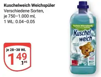 Globus Kuschelweich Weichspüler Angebot