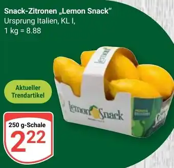 Globus Snack-Zitronen „Lemon Snack" Angebot