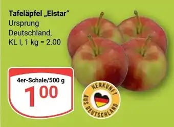 Globus Tafeläpfel „Elstar" Angebot