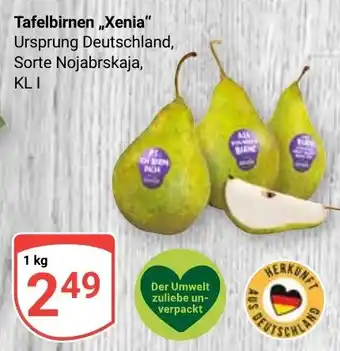 Globus Tafelbirnen,,Xenia" Angebot