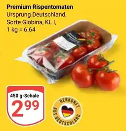 Globus Premium Rispentomaten Angebot