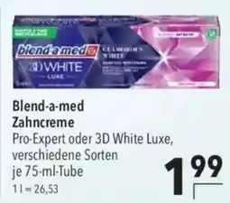 CITTI Markt Blend-a-med Zahncreme Angebot