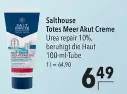 CITTI Markt Salthouse Totes Meer Akut Creme Angebot