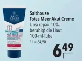 CITTI Markt Salthouse Totes Meer Akut Creme Angebot