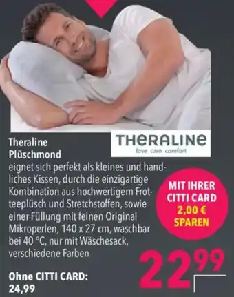 CITTI Markt Theraline Plüschmond Angebot