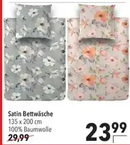 CITTI Markt Satin Bettwäsche 135*200 Angebot