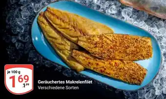 Globus Geräuchertes Makrelenfilet Angebot