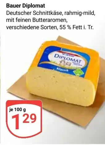 Globus Bauer Diplomat Angebot