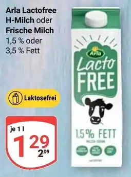 Globus Arla Lactofree H-Milch oder Frische Milch Angebot