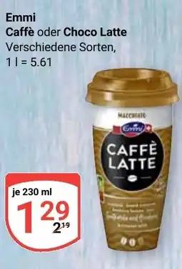 Globus Emmi Caffè oder Choco Latte Angebot