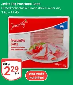 Globus Jeden Tag Prosciutto Cotto Angebot