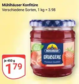 Globus Mühlhäuser Konfitüre Angebot