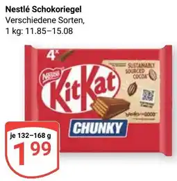 Globus Nestlé Schokoriegel Angebot