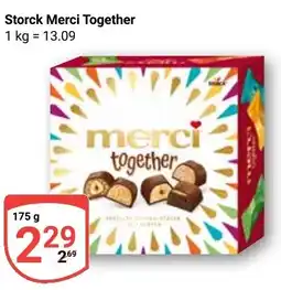 Globus Storck Merci Together Angebot