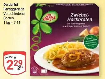 Globus Du darfst Fertiggericht Angebot