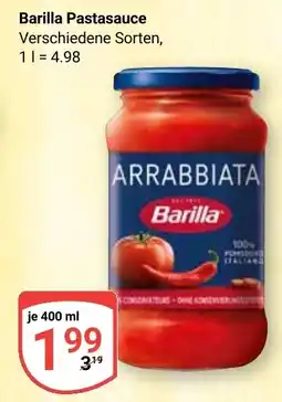 Globus Barilla Pastasauce Angebot