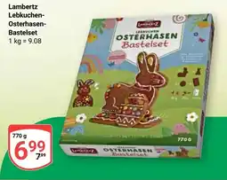 Globus Lambertz Lebkuchen- Osterhasen- Bastelset Angebot