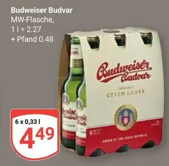 Globus Budweiser Budvar Angebot