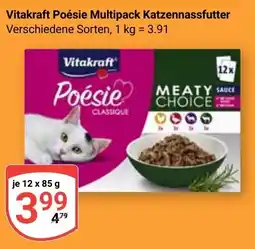 Globus Vitakraft Poésie Multipack Katzennassfutter Angebot