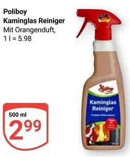 Globus Poliboy Kaminglas Reiniger Angebot