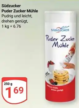 Globus Südzucker Puder Zucker Mühle Angebot