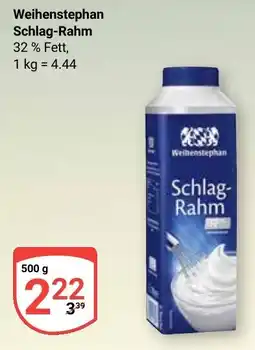 Globus Weihenstephan Schlag-Rahm Angebot