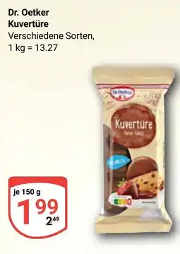 Globus Dr. Oetker Kuvertüre Angebot