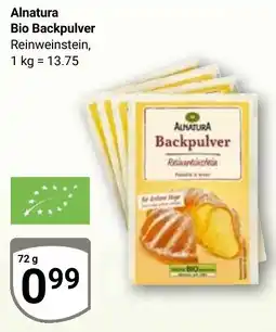 Globus Alnatura Bio Backpulver Angebot