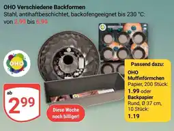 Globus OHO Verschiedene Backformen Angebot