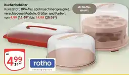 Globus rotho Kuchenbehälter Angebot