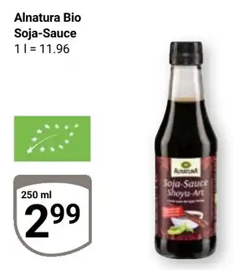 Globus Alnatura Bio Soja-Sauce Angebot