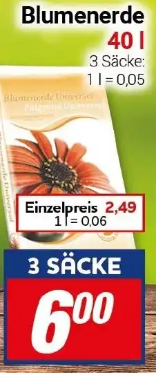 CENTERSHOP Blumenerde Angebot