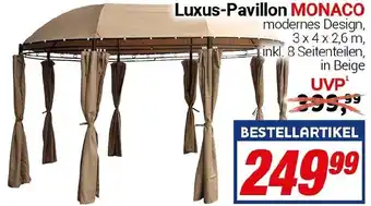 CENTERSHOP Luxus-Pavillon MONACO Angebot