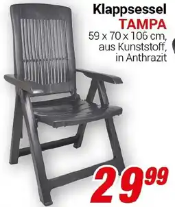 CENTERSHOP Klappsessel TAMPA Angebot