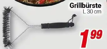 CENTERSHOP Grillbürste L 30 cm Angebot