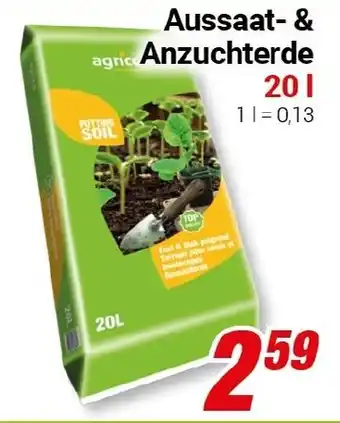 CENTERSHOP Aussaat- & Anzuchterde Angebot