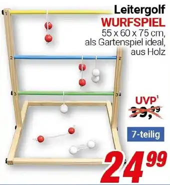 CENTERSHOP Leitergolf WURFSPIEL Angebot