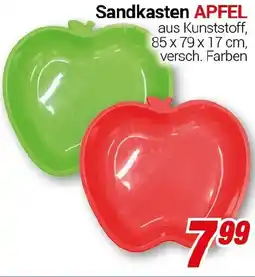 CENTERSHOP Sandkasten APFEL Angebot