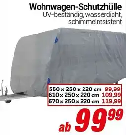 CENTERSHOP Wohnwagen-Schutzhülle Angebot