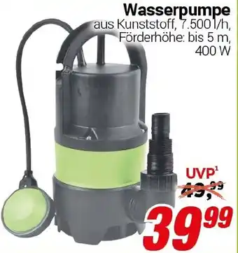 CENTERSHOP Wasserpumpe Angebot