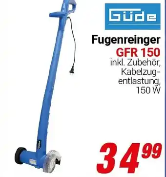 CENTERSHOP Güde Fugenreinger GFR 150 Angebot