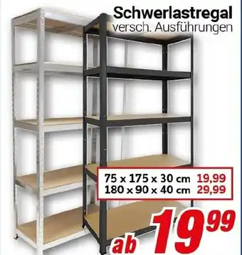 CENTERSHOP Schwerlastregal Angebot