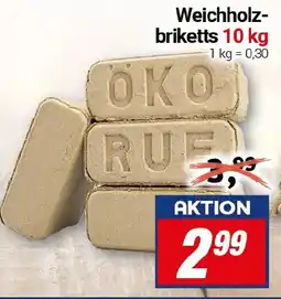 CENTERSHOP Weichholz- briketts Angebot