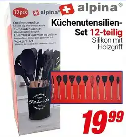 CENTERSHOP alpina Küchenutensilien- Set 12-teilig Angebot