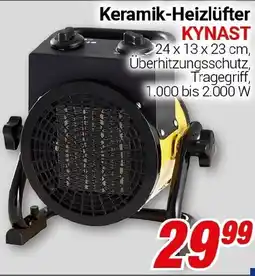 CENTERSHOP Keramik-Heizlüfter KYNAST Angebot