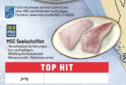 METRO MSC Seelachsfilet Angebot